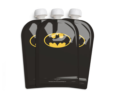 Quetschbeutel, Batman, 180 ml, 3er-Pack