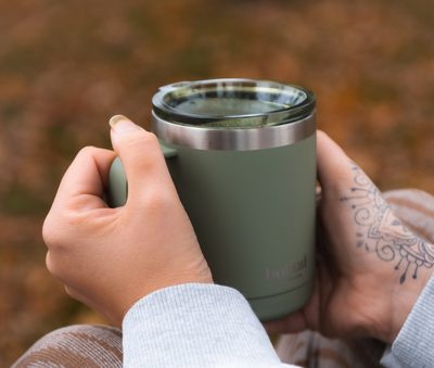 Insulated Coffee Mug Green